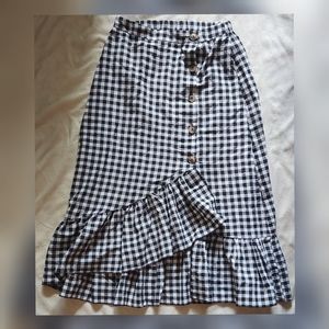 NEW:Plaid Mermaid Skirt.